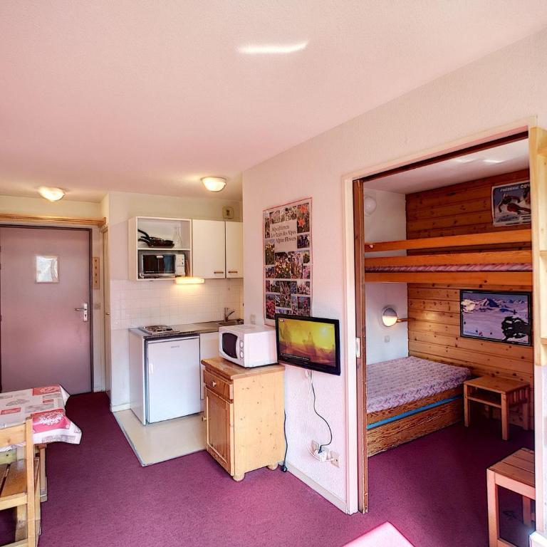 Appartement 2 pièces, 4 pers, ski aux pieds, wifi, animaux admis - Appartamento con 1 Camera da Letto - 3