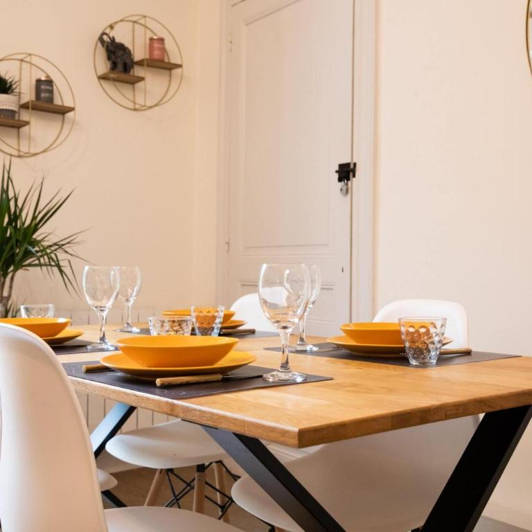 Le Chic & Familial, 2 Chambres, Idéal Familles & Pros - Two-Bedroom Apartment - 23