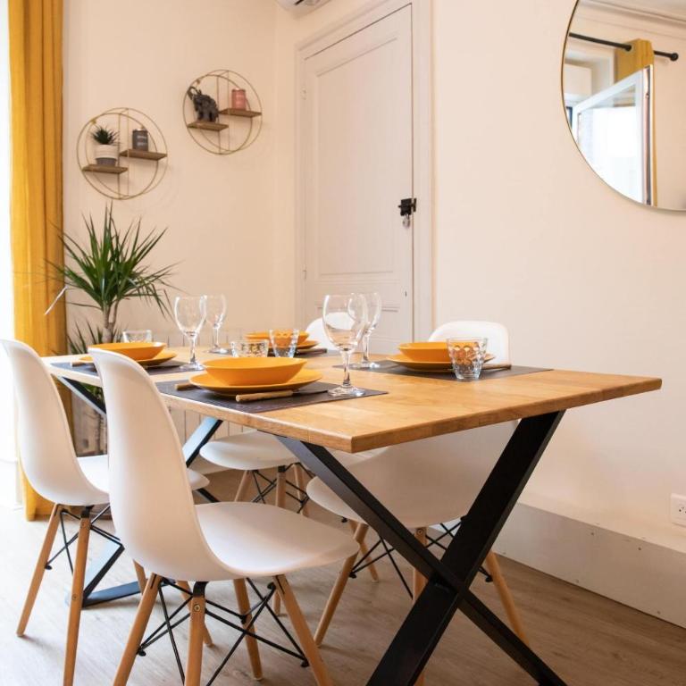 Le Chic & Familial, 2 Chambres, Idéal Familles & Pros - Two-Bedroom Apartment - 22