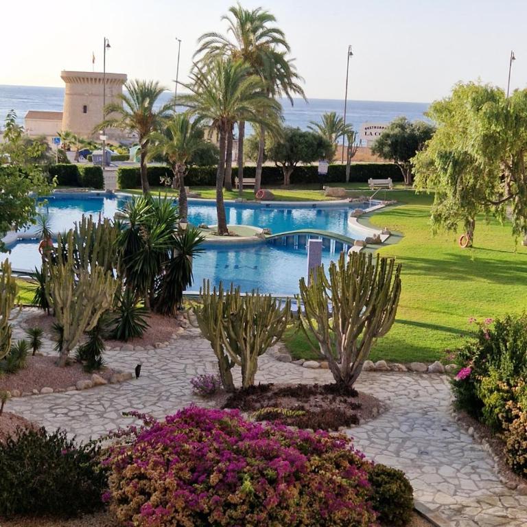 El Campello, mistral, Casa Jayna - Con vistas piscina y mar - Apartamento de 2 dormitorios con terraza y vistas al mar - 1