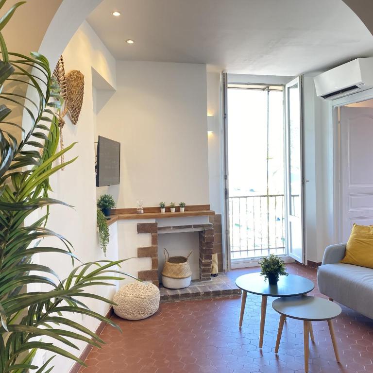 Sablettes Beach-plage-vue mer-centre ville - Studio - Vue sur Mer - 14