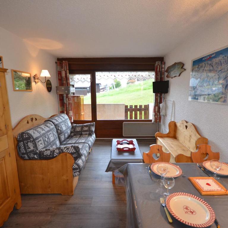 Studio cosy aux Gets - À deux pas des pistes et du centre, 2/4 couchages, balcon, parking inclus - FR-1-623-259 - Monolocale - 1