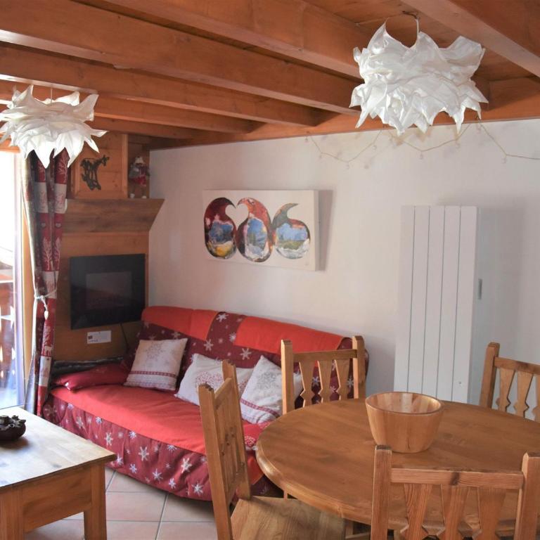 Duplex 4 pièces avec balcon et parking à Pralognan, proche des pistes - FR-1-464-43 - Appartement 4 Chambres - 3