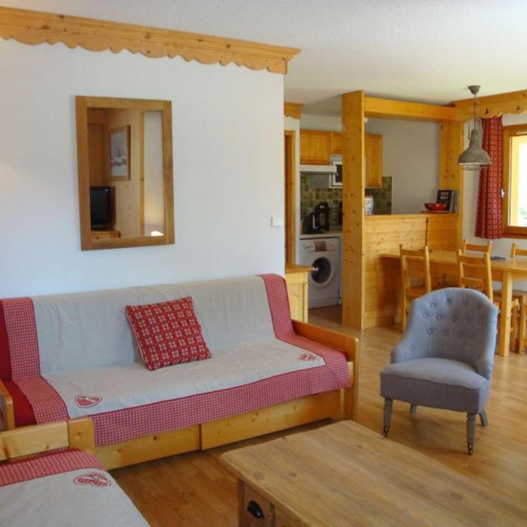 2 Pièces chaleureux, proche pistes, 6 pers. - FR-1-464-62 - Appartement 2 Chambres - 1