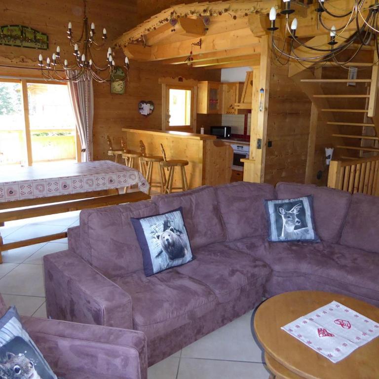Chalet haut de gamme pour 10 pers., proche pistes, parking privé - FR-1-464-7 - Chalet 3 Chambres - 8
