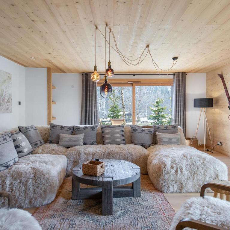 Appartement neuf spacieux à Megève avec jardin privatif - FR-1-569-60 - Appartement - 1