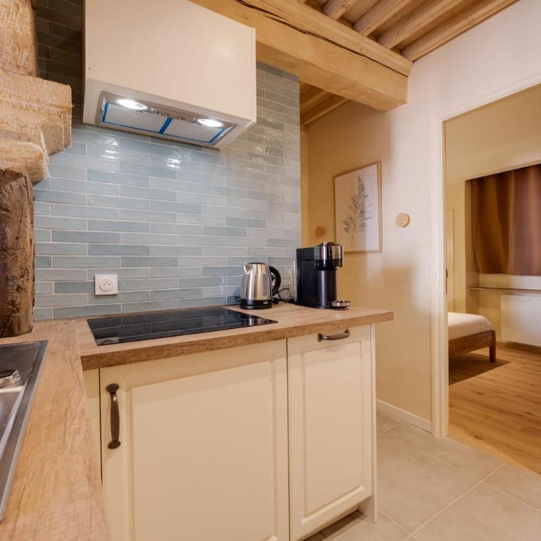 Le Balcon Perrière I - Appartement de charme avec vue directe sur le Thiou - Appartement - 5