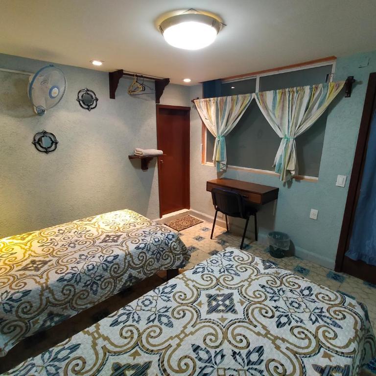 Casa Azul Aragon - Habitación Doble - 2 camas - 2