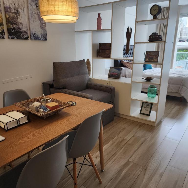 Exclusivo estudio a metros de la Rural y la Embajada - Apartamento de 1 dormitorio - 8