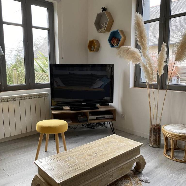 Maison de charme 3* avec jardin clos, terrasse, WIFI à 60m du Port de Perros-Guirec - FR-1-368-79 - Holiday Home (2 adults) - 18