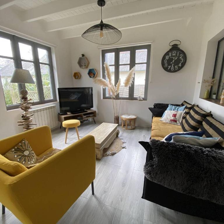Maison de charme 3* avec jardin clos, terrasse, WIFI à 60m du Port de Perros-Guirec - FR-1-368-79 - Holiday Home (2 adults) - 20