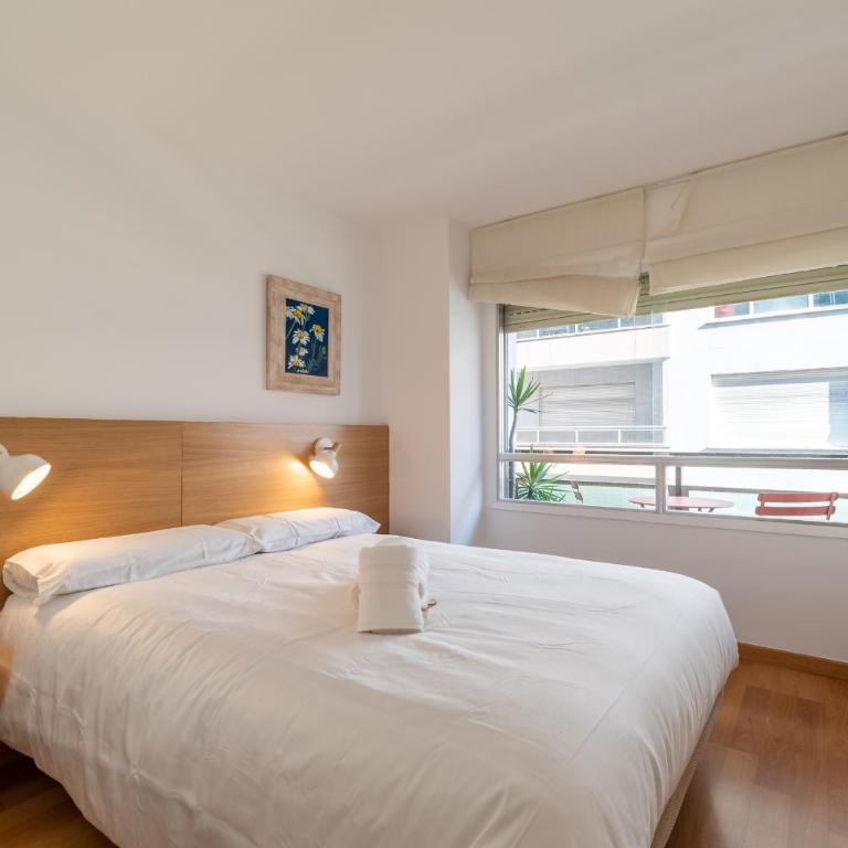 Elegante apt. p/4 en el Centro de Vigo c/Wifi - Apartamento de 1 dormitorio - 12