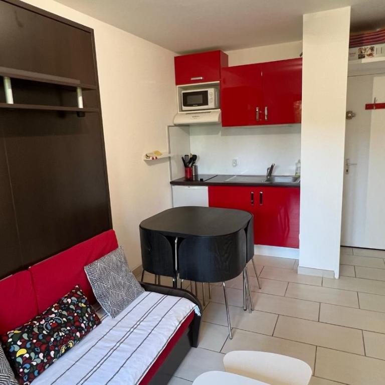 Appartement 2 pièces rez-de-jardin à 2 pas de la plage et de la thalasso - Apartamento de 1 dormitorio - 7