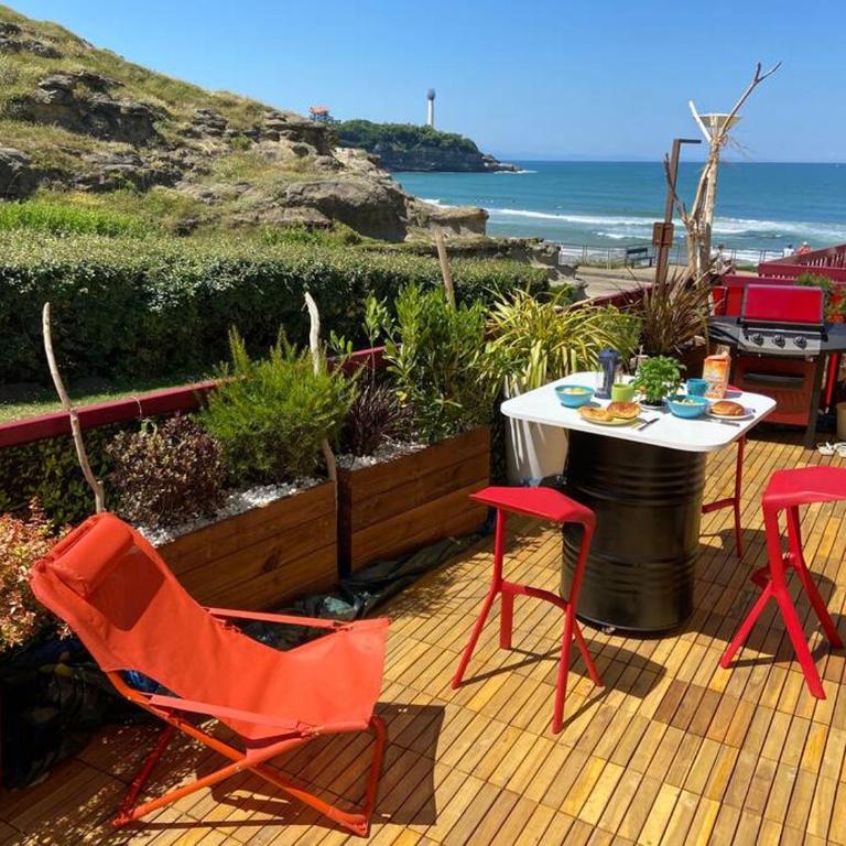 T3 VUE MER A 20 mètres de la PLAGE ANGLET BIARRITZ - Apartment mit 2 Schlafzimmern - 1