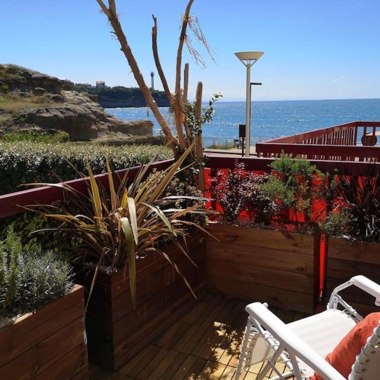 T3 VUE MER A 20 mètres de la PLAGE ANGLET BIARRITZ - Apartment mit 2 Schlafzimmern - 13