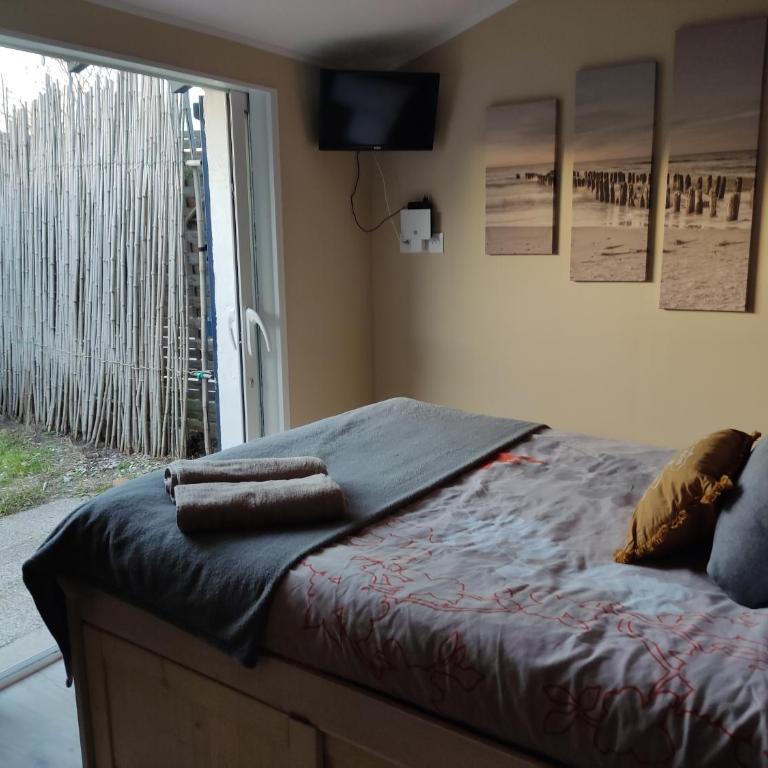 chambre indépendante - Chambre Double avec Salle de Bains Privative - 14