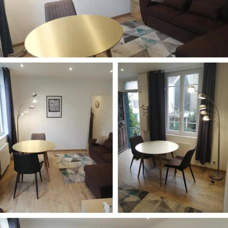 Villa des Roses - Appart T2, 32m2, RDC, vue sur jardin, "Le chic" - Apartment mit 1 Schlafzimmer - 1