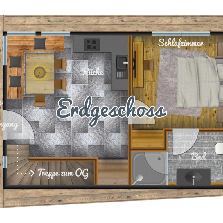 Gletscher Chalet - Chalet mit 2 Schlafzimmern - 22