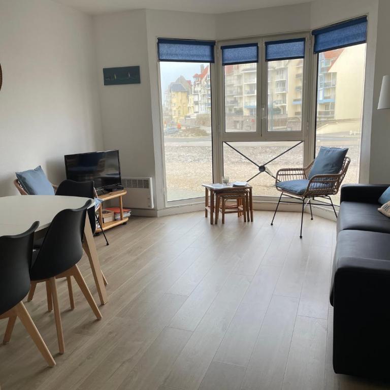 Appartement Wimereux "les pieds dans l'eau", parking, wifi - Apartment mit Meerblick - 5