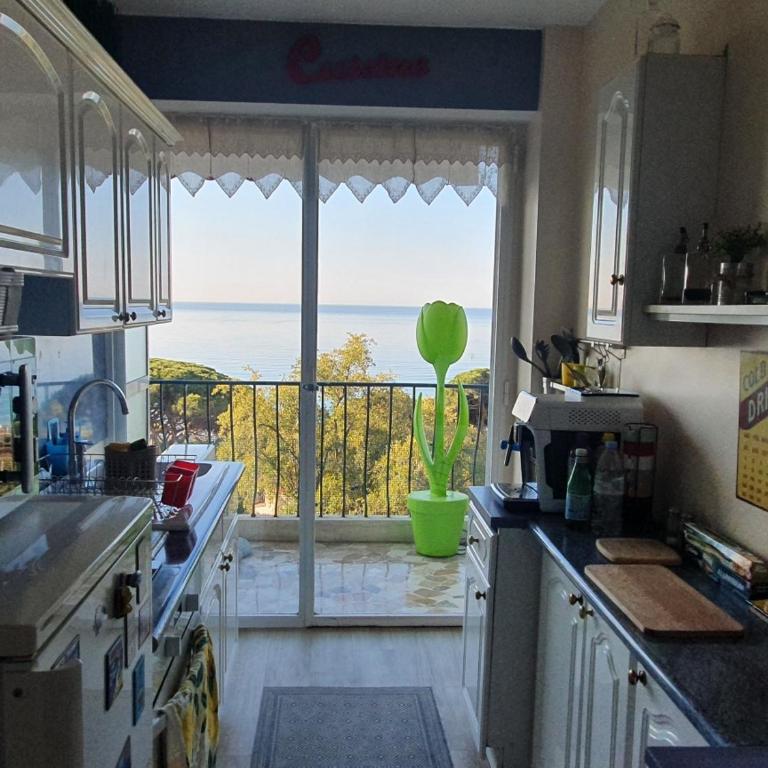 Appartement vue mer panoramique, plage 150M, terrasse, parking privé, clim - Appartement 1 Chambre - 9