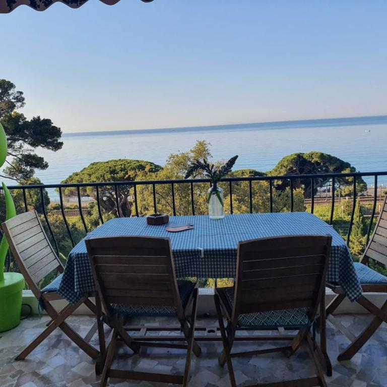 Appartement vue mer panoramique, plage 150M, terrasse, parking privé, clim - Appartement 1 Chambre - 1
