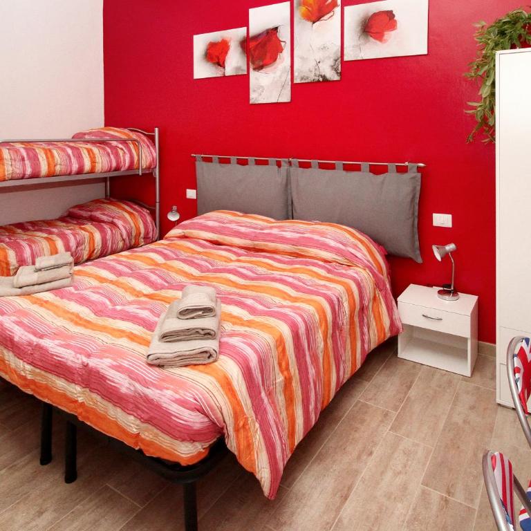 B&B Il Rosso e il Blu - Camera Familiare con Balcone - 1