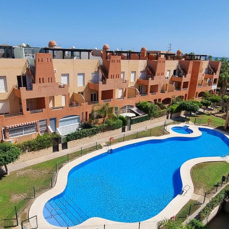 Apartamentos Paraiso de Vera Playa, Ed Tahiti bajo H, a pie de la playa, vistas piscina - Apartamento con vistas a la piscina - 28