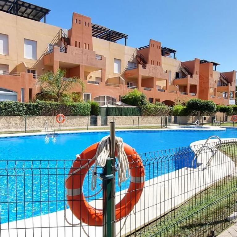 Apartamentos Paraiso de Vera Playa, Ed Tahiti bajo H, a pie de la playa, vistas piscina - Apartamento con vistas a la piscina - 24