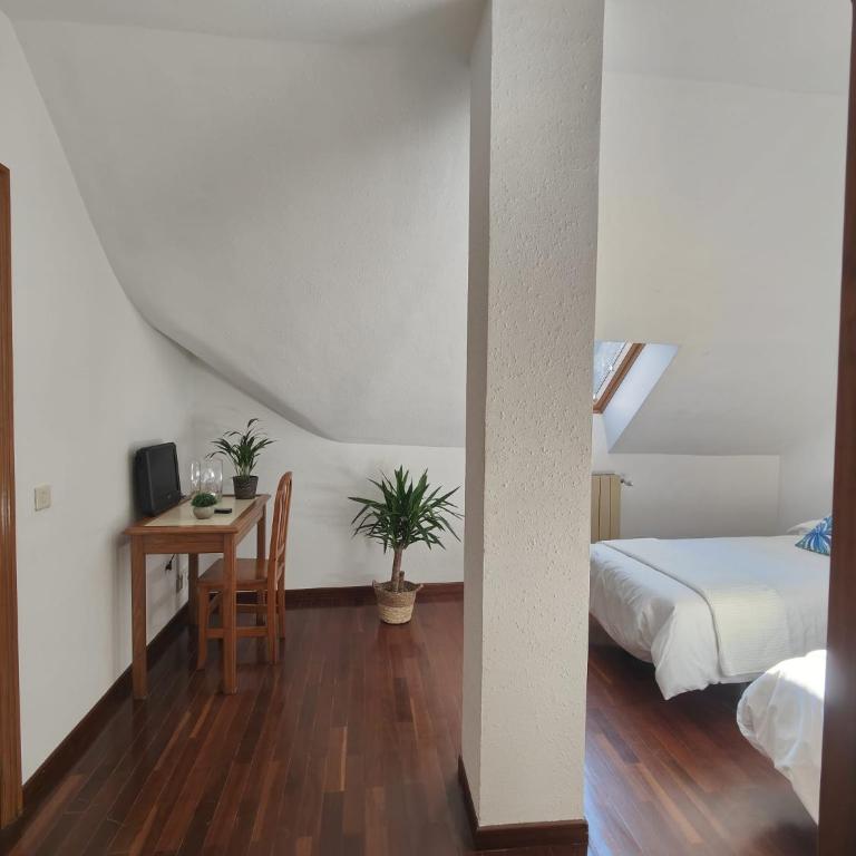 Hotel Capitán - Habitación Doble Económica - Ático - 2 camas - 3