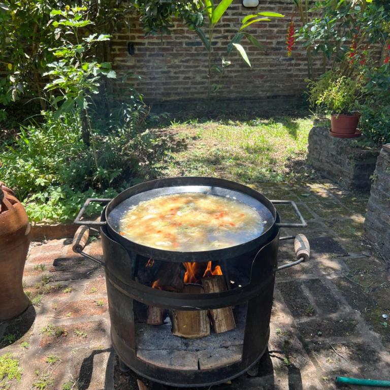 Casa con piscina y parque - Two-Bedroom House - 41