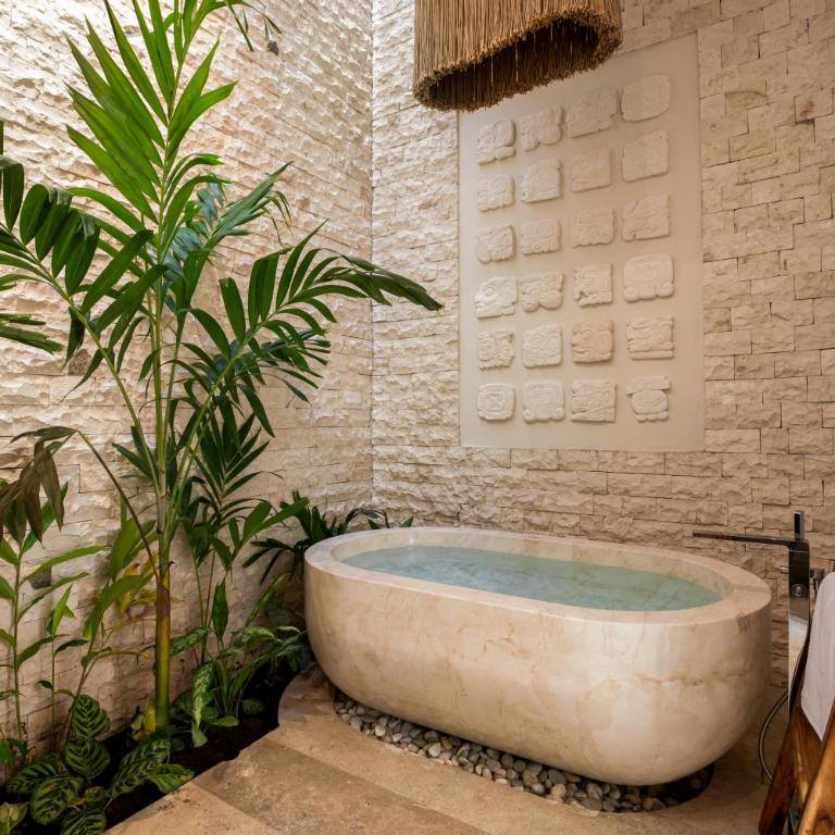 Olbil Hotel Boutique - Habitación Doble Deluxe con bañera - 5