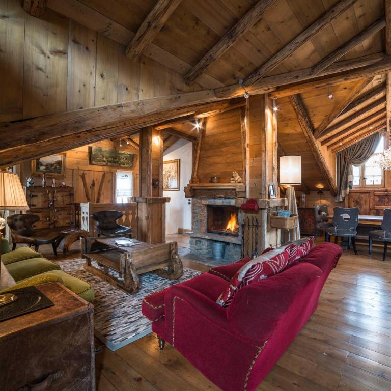 Duplex raffiné à Courchevel 1850 avec cheminée et parking privé - Appartamento con 3 Camere da Letto - 1