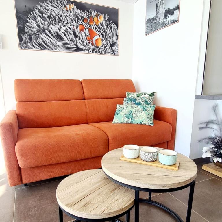 Superbe appartement Vue Mer et Piscine - Appartement 1 Chambre - 10