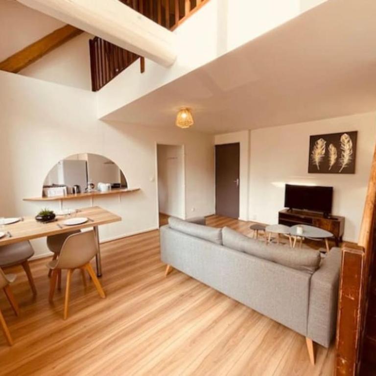 Bel Appart' 4 chambres duplex Durafour - Apartment - 12
