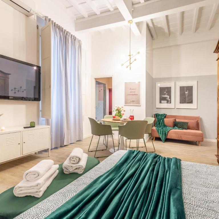 Wine Apartments Florence Vernaccia - Suite Familiare - 11