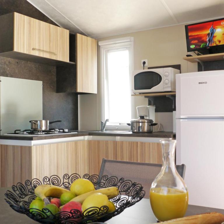 Camping Le Bellevue - Mobile Home Grand Confort - 3 Chambres - 6 Personnes - 3