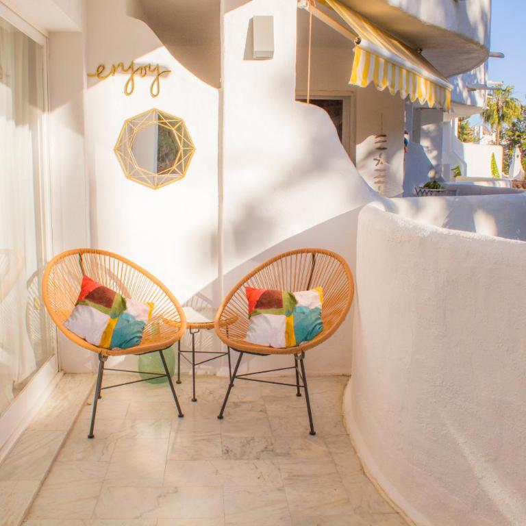 Benalgolf Lovely apartment in Benalmádena with Sea Views, Excellent WIFI connection, private Backyard with BBQ - Apartamento de 2 dormitorios - 7