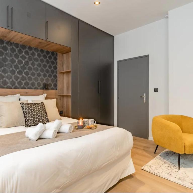 Loge Galeries Lafayette 1 min lac - Studio Lit Queen-Size de Luxe - 3