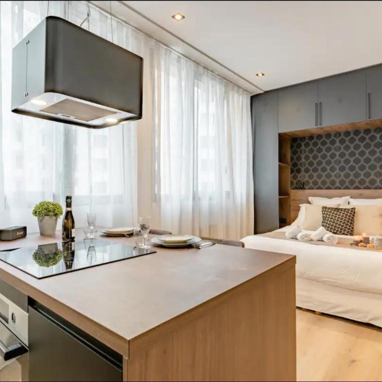 Loge Galeries Lafayette 1 min lac - Studio Lit Queen-Size de Luxe - 7