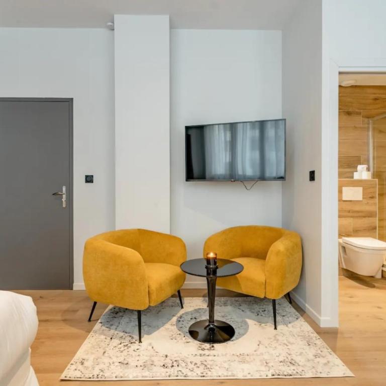 Loge Galeries Lafayette 1 min lac - Studio Lit Queen-Size de Luxe - 9
