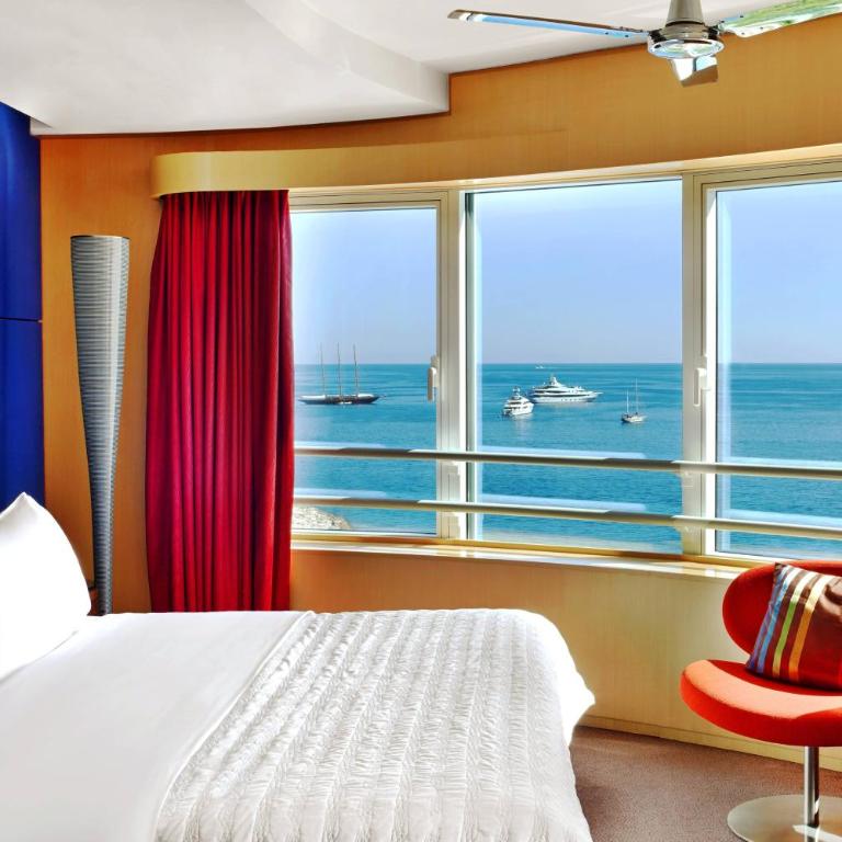 Le Méridien Beach Plaza - Designerzimmer Crystal Towers mit 1 Kingsize-Bett und Meerblick - 2