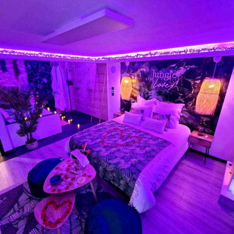 Jungle Love Loveroom avec Balnéo à 10 min de Disneyland Paris - Apartamento de 1 dormitorio - 18