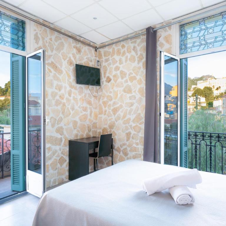Hotel De Belgique à Menton - Chambre Double - 2