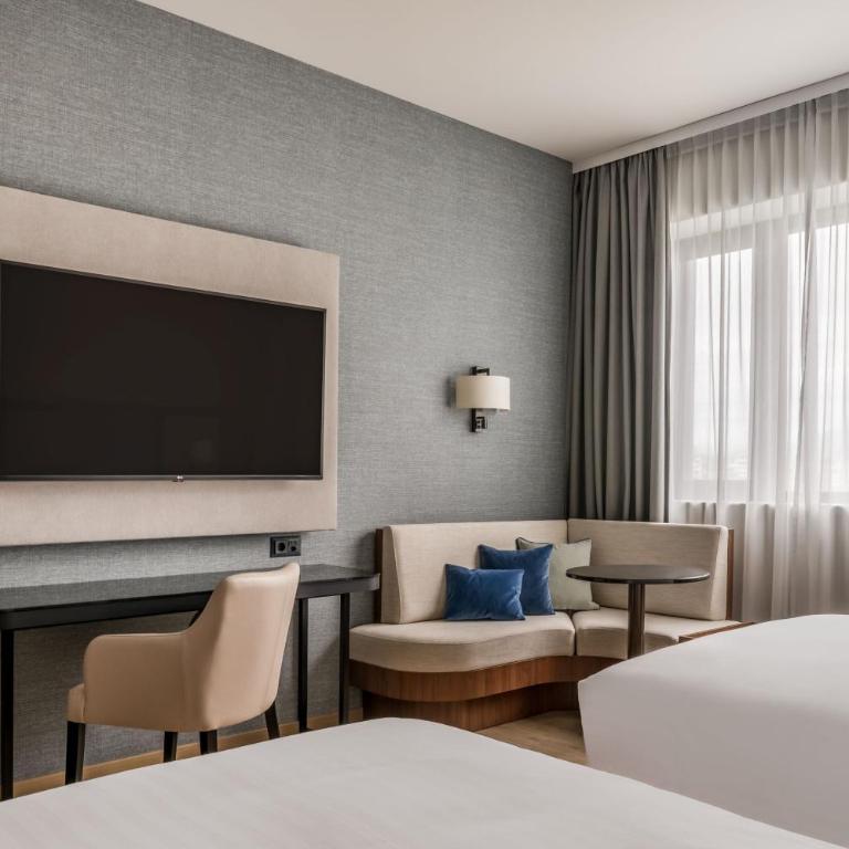 Geneva Marriott Hotel - Chambre Lits Jumeaux Deluxe - 2