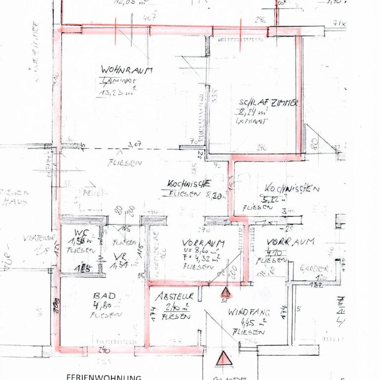 Ferienwohnungen Fritze Bürger - Apartment mit 1 Schlafzimmer und Terrasse - 15
