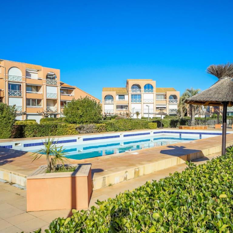Le Sénérité Piscine Proche Plage Palavas Parking - Studio - Vue sur Piscine - 3