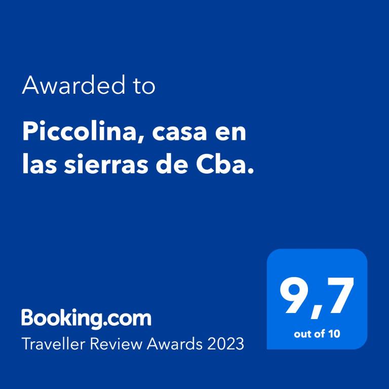 Piccolina, casa en las sierras de Cba. - One-Bedroom House - 3