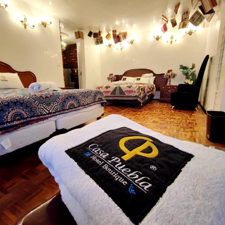 Hotel Temático Casa Puebla - Habitación Doble - 2 camas dobles - 25