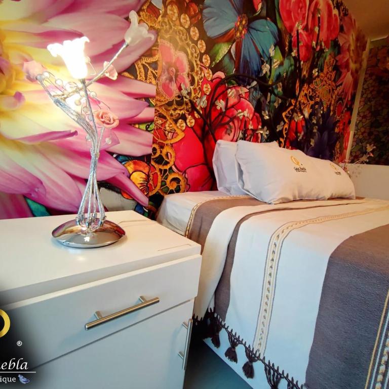 Hotel Temático Casa Puebla - Habitación Doble Deluxe con bañera - 7