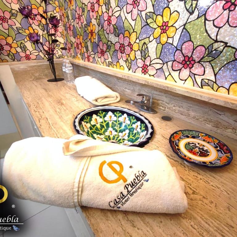 Hotel Temático Casa Puebla - Habitación Doble Deluxe con bañera - 8